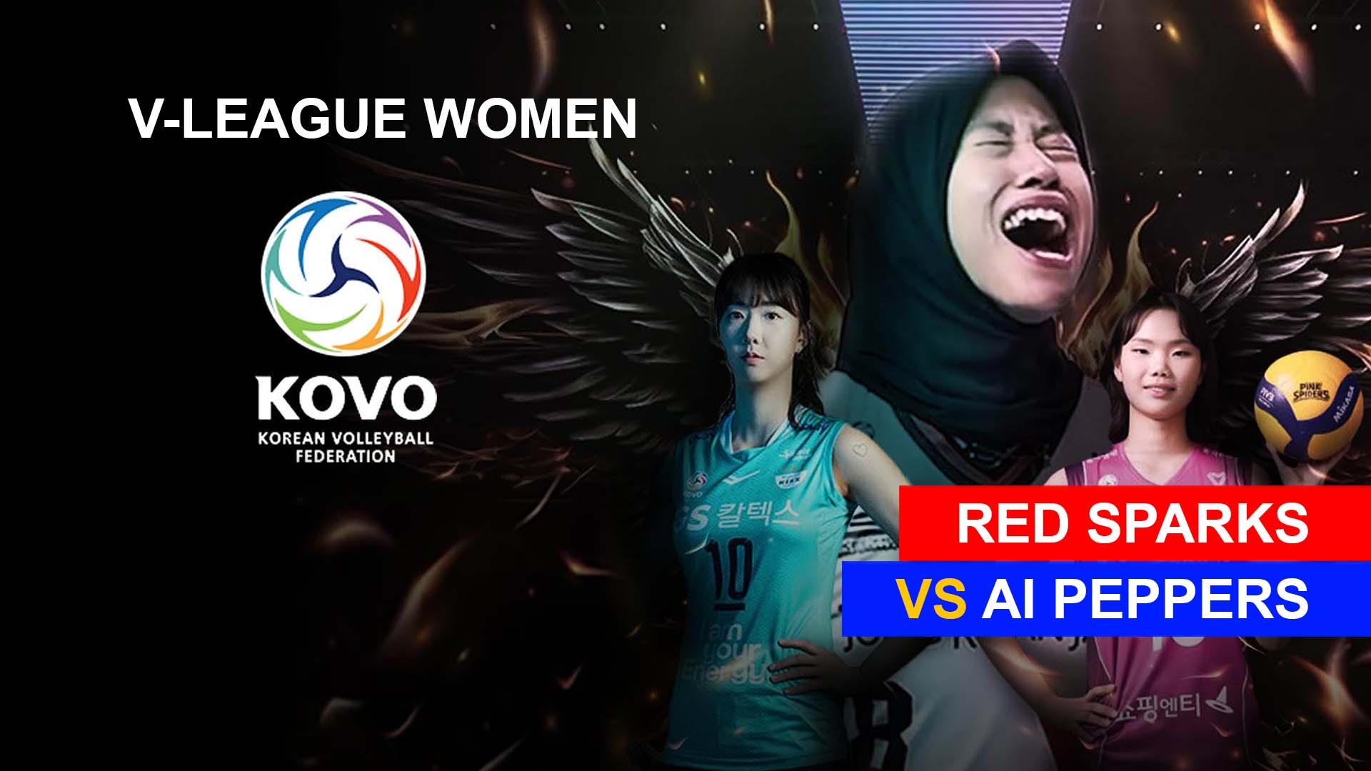 KOVO V-League Women: Red Sparks VS AI Peppers (13/03/2024)